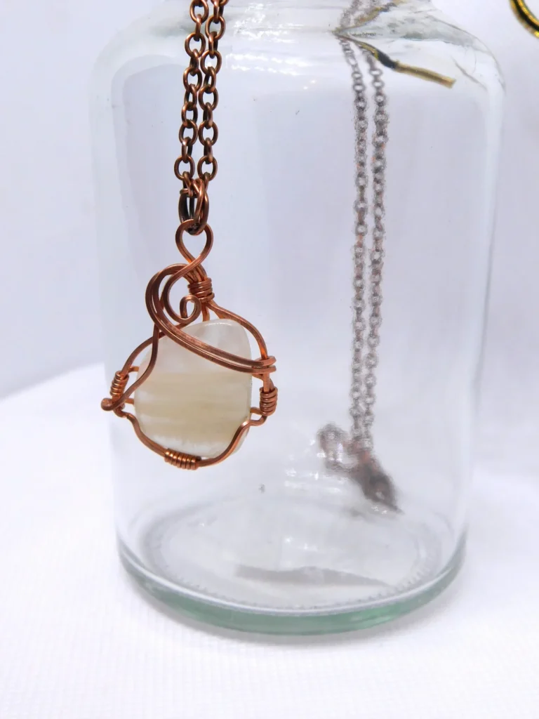Moonstone Necklace - Copper - Solar Plexus