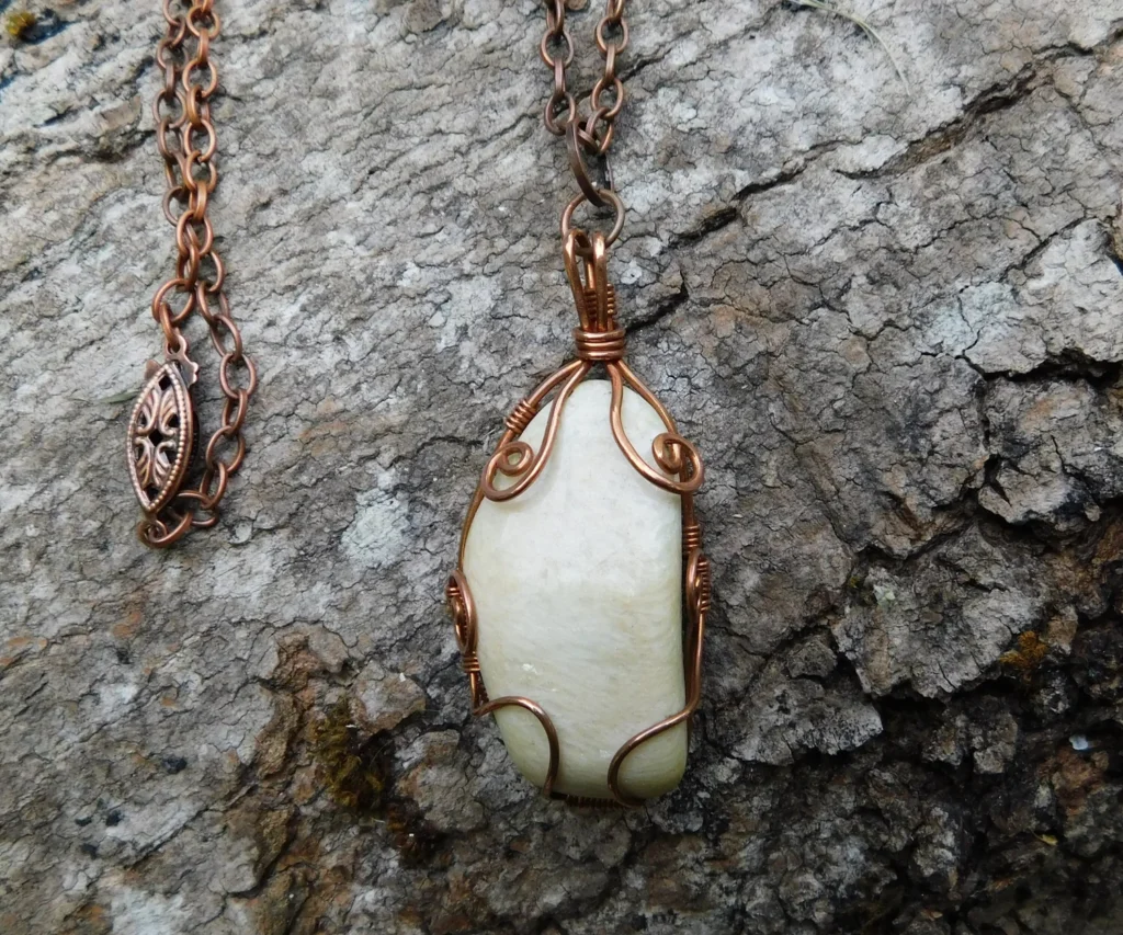 Yellow Adventurine Necklace - Copper - Solar Plexus